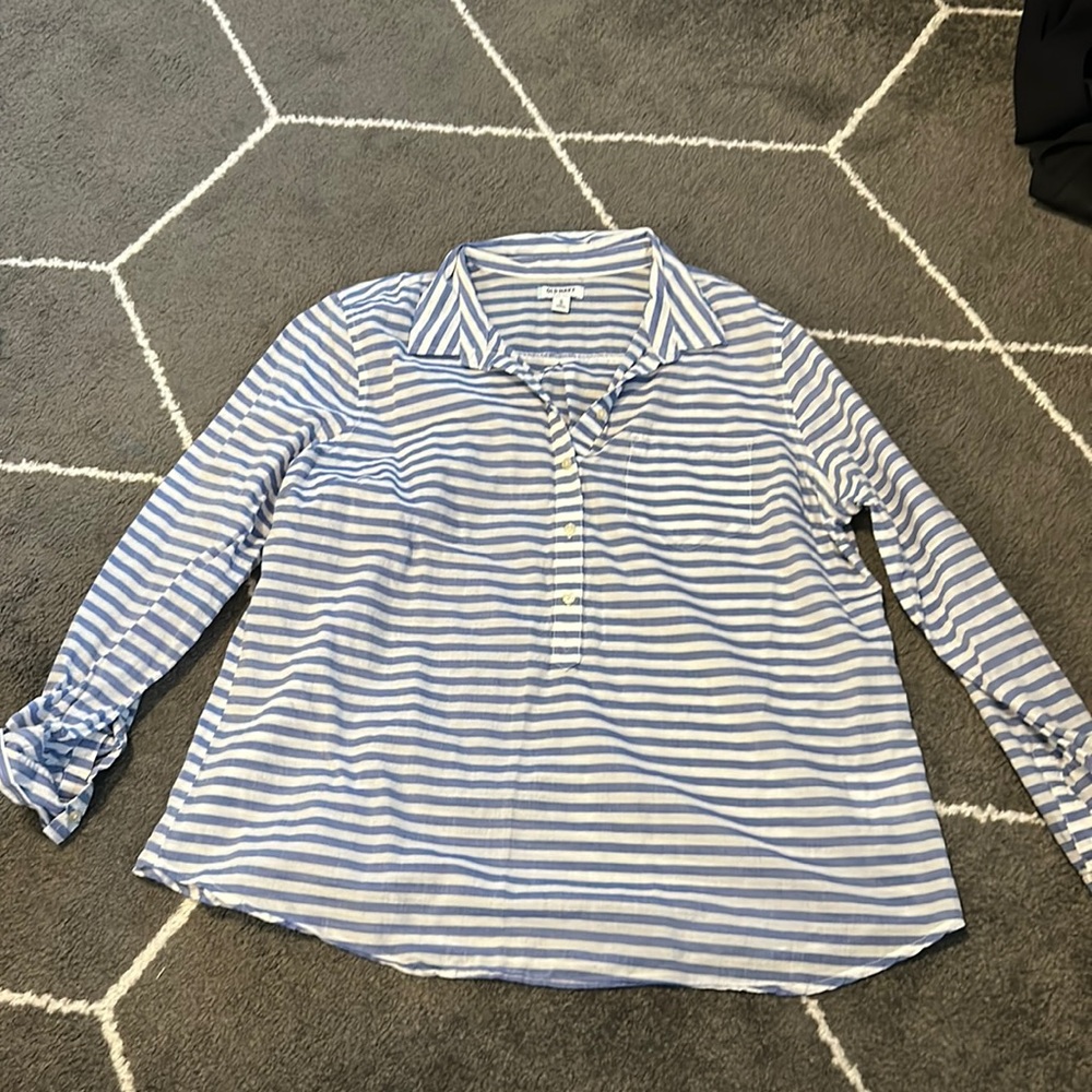 Old Navy Cotton Lightweight 3/4 button top